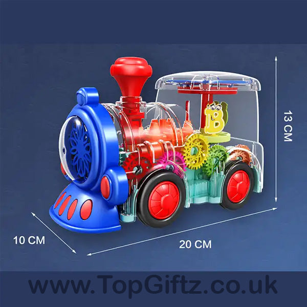 Train Transparent Musical Toy Colourful Sound Flashing_2