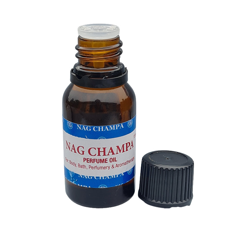 Nag Champa essential oil, 15ml spa and bath aromatherapy blend