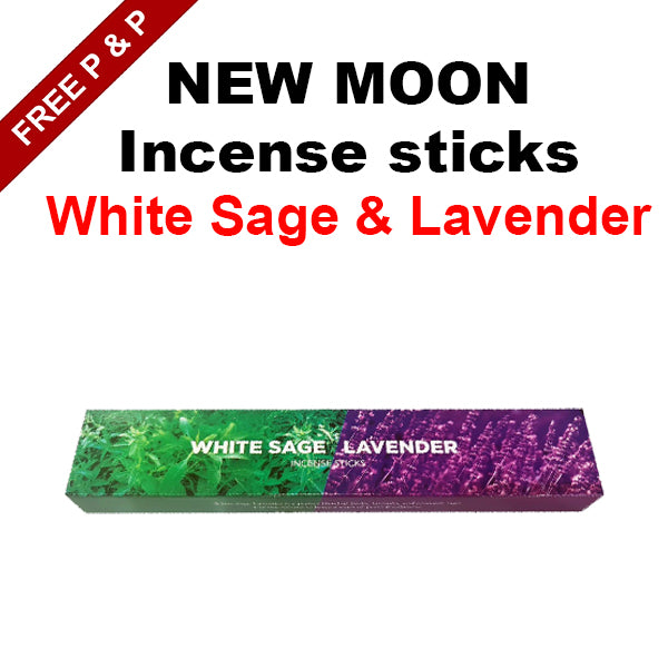 White Sage & Lavender Incense Incense Sticks from www.TopGiftz.co.uk