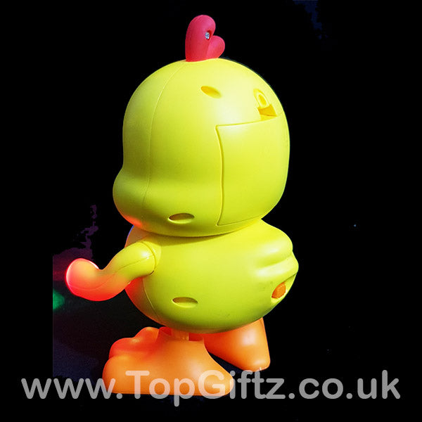 Dancing Musical Toy Duck Light Up Dancing Singing 6 Songs_3