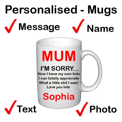 Personalised Mothers Day Mug With Text And Photo - Ideas - TopGiftz