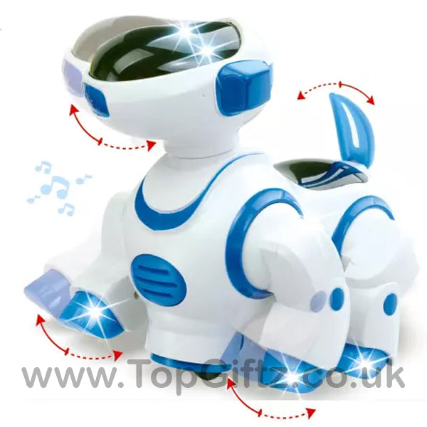 Smart Robot Dog Toy Bump and Go Electronic Pet Puppy - TopGiftz