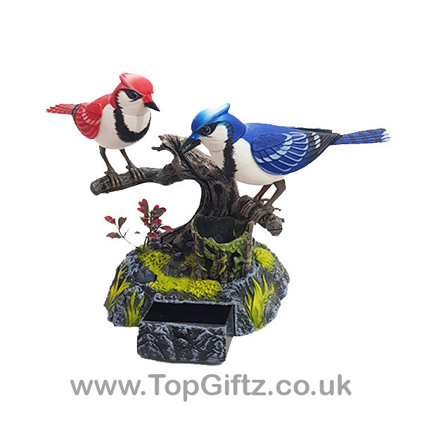 Battery Operated Electronic Birds Singing Moving & Chirping - TopGiftz