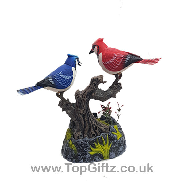 Battery Operated Electronic Birds Singing Moving & Chirping - TopGiftz