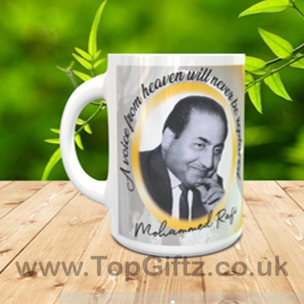 Mohammad Rafi Singer Icon Hindi Music Personalised Mug - TopGiftz