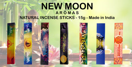 New Generation incense sticks "NEW MOON" Made In India - 15g