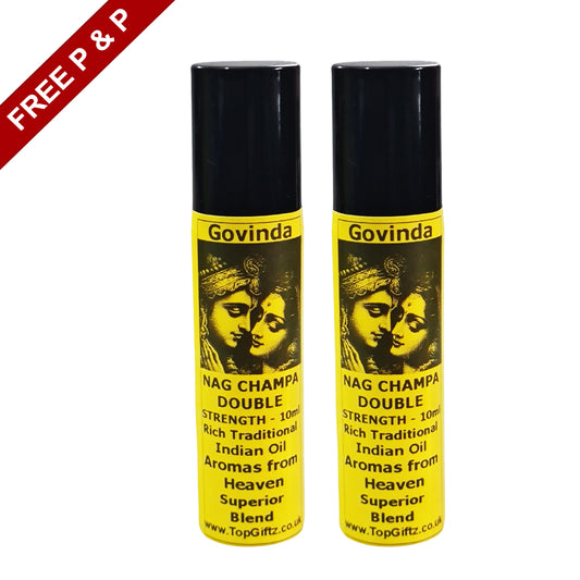 Govinda_Nag_Champa_Double_Strength_10ml_x 2 front 