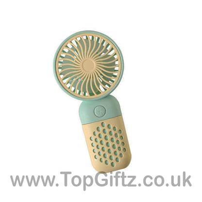 Mini Fan Handheld USB Rechargeable Pink, Blue, Green, Yellow_7