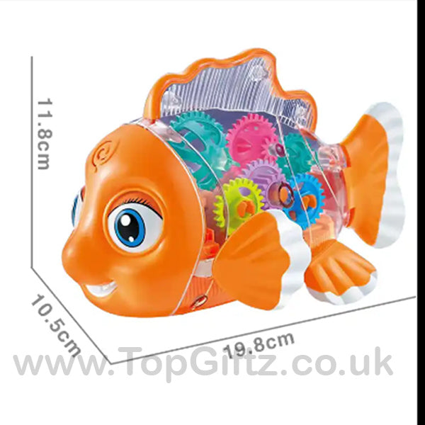 Fish Nemo Musical Light Toy Kids Battery Transparent_2