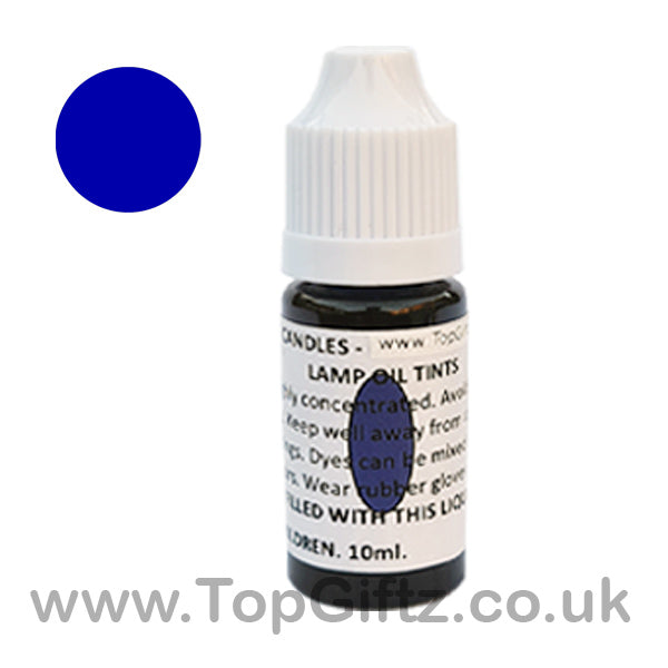 Blue Lamp Oil Tint Dye Firefly Smokeless Odourless - 10ml_1