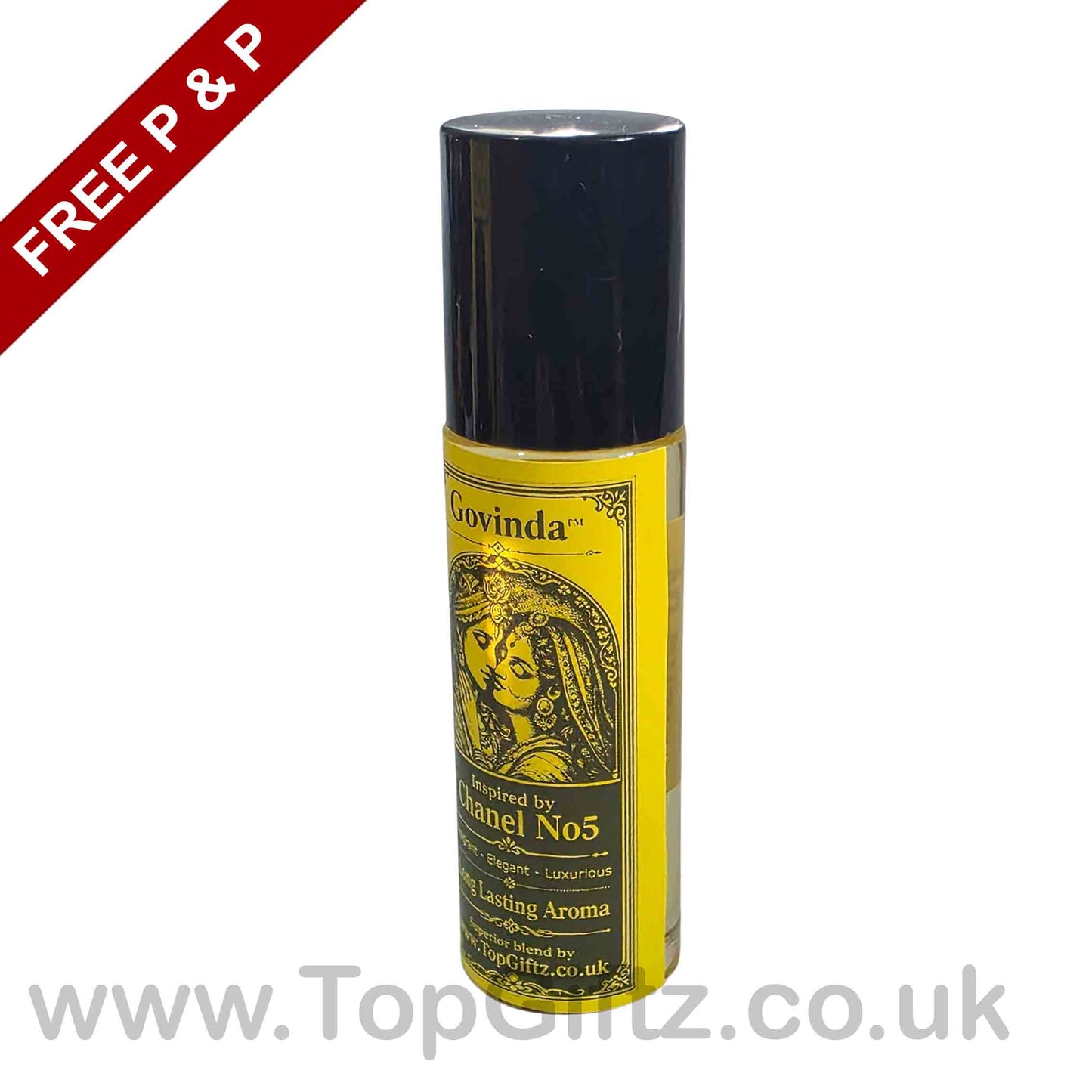 Chanel No.5 Roll-on Perfume Long Lasting Govinda 10ml_4