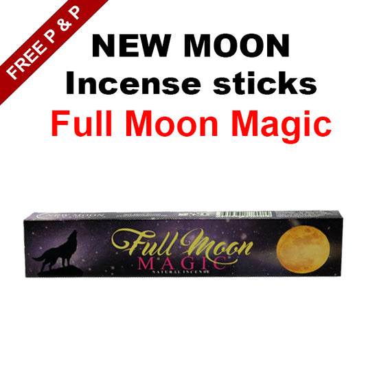 Full Moon Magic Incense Incense Sticks from www.TopGiftz.co.uk
