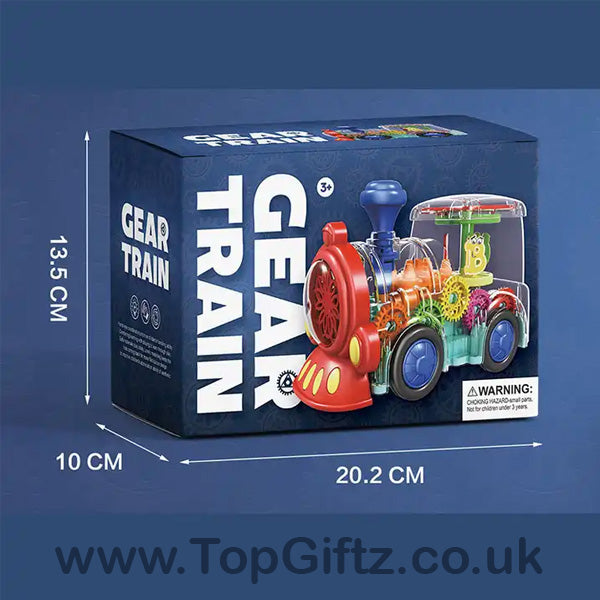 Train Transparent Musical Toy Colourful Sound Flashing_5