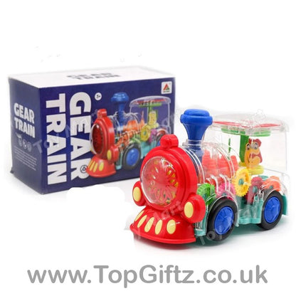 Train Transparent Musical Toy Colourful Sound Flashing_7