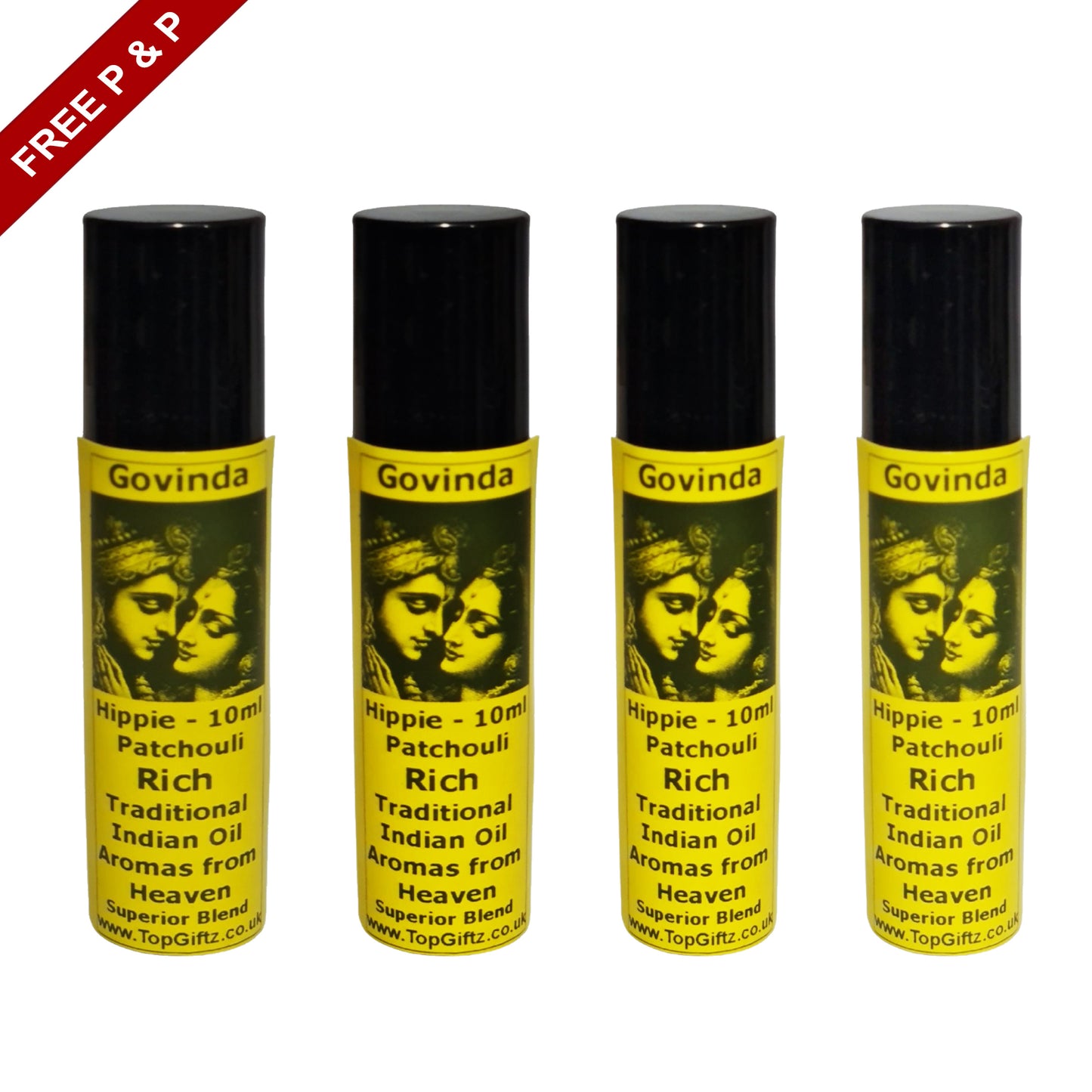 Govinda Nag Champa Double Strength Oil x 4_2