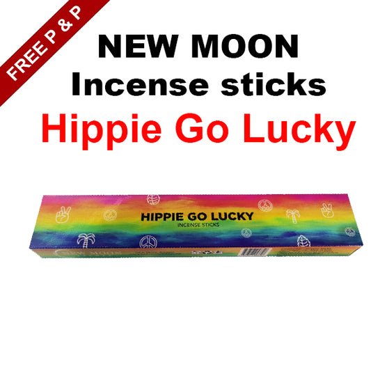 Hippie Go Lucky Incense Incense Sticks from www.TopGiftz.co.uk