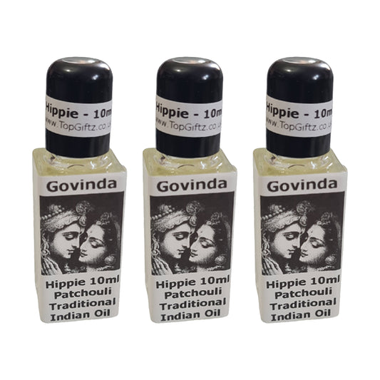 Hippie Patchouli Burning Oil x 3