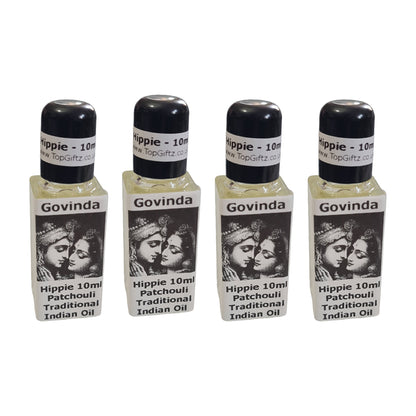 Hippie Patchouli Burning Oil x 4