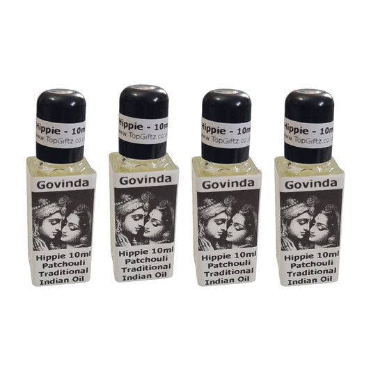 Hippie Patchouli Burning Oil x 4