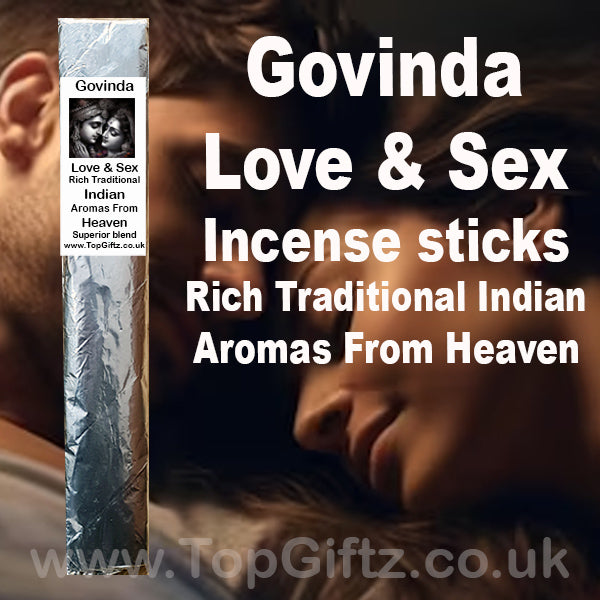 Love & Sex Incense sticks Rich Traditional Indian Aromas From Heaven TopGiftz.co.uk