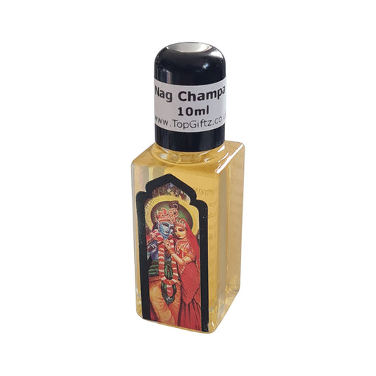 Nag Champa Aroma Burning Oil by Govinda – 1 Bottle Fragrance Oil