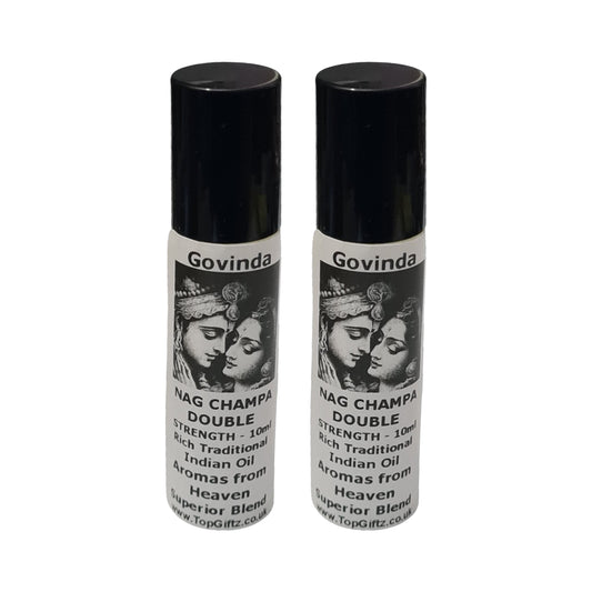Nag Champa Double Strength Govinda Oil x 2