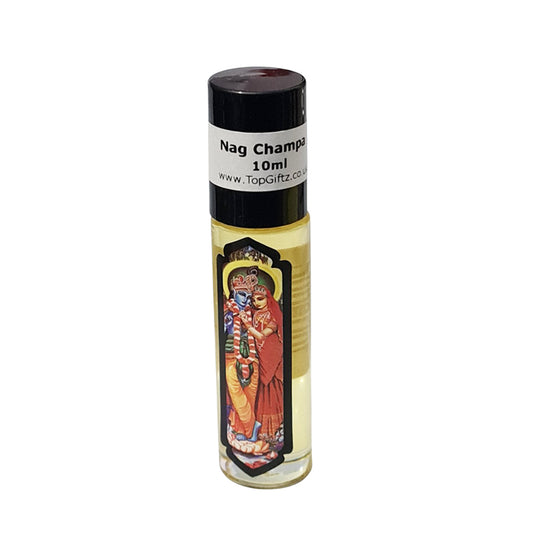 Nag Champa Roll On Perfume Body Oil Govinda x 1 Bottle - TopGift