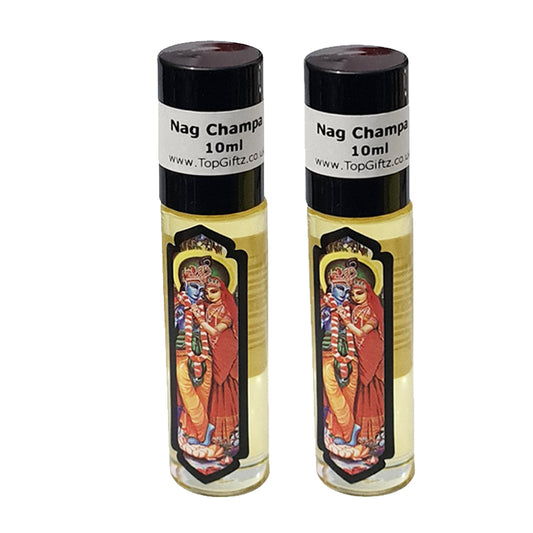 Natural Nag Champa perfume body oil roll-on pack of 2 – Govinda TopGiftz"