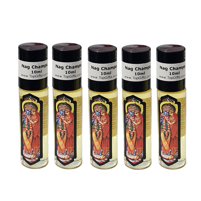 Nag Champa Roll On by Govinda x 5 Bottles