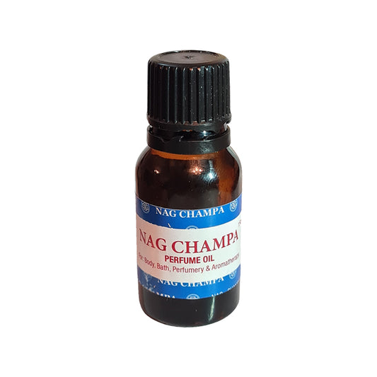 Nag Champa essential oil blend for bath, 15ml aromatherapy bottle