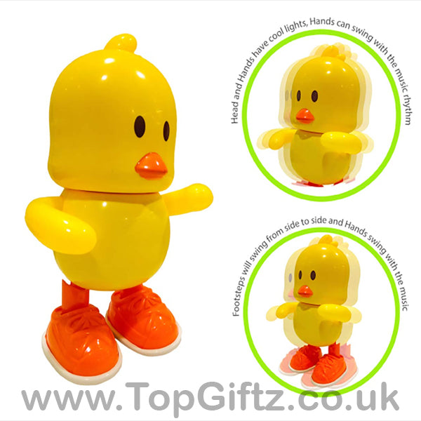 Dancing Musical Toy Duck Light Up Dancing Singing 6 Songs_3