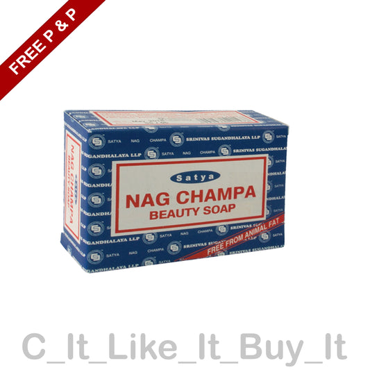 Nag Champa Beauty Soap Satya Sai Baba Original 75grams - TopGiftz