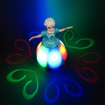 Princess Frozen Elsa Infrared Rotating Music Toys for Girls - TopGiftz