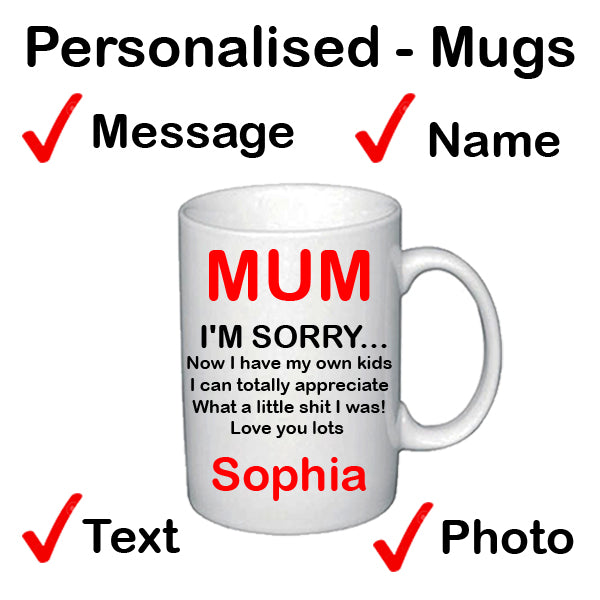 Personalised Mothers Day Mug With Text And Photo - Ideas - TopGiftz