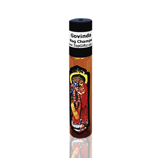 Nag Champa Roll On Perfume Body Oil Govinda x 1 Bottle - TopGiftz