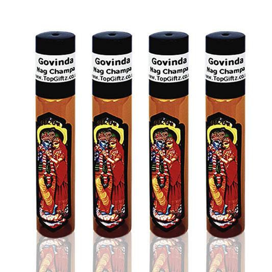 Nag Champa Roll On Perfume Body Oil Govinda x 5 Bottles