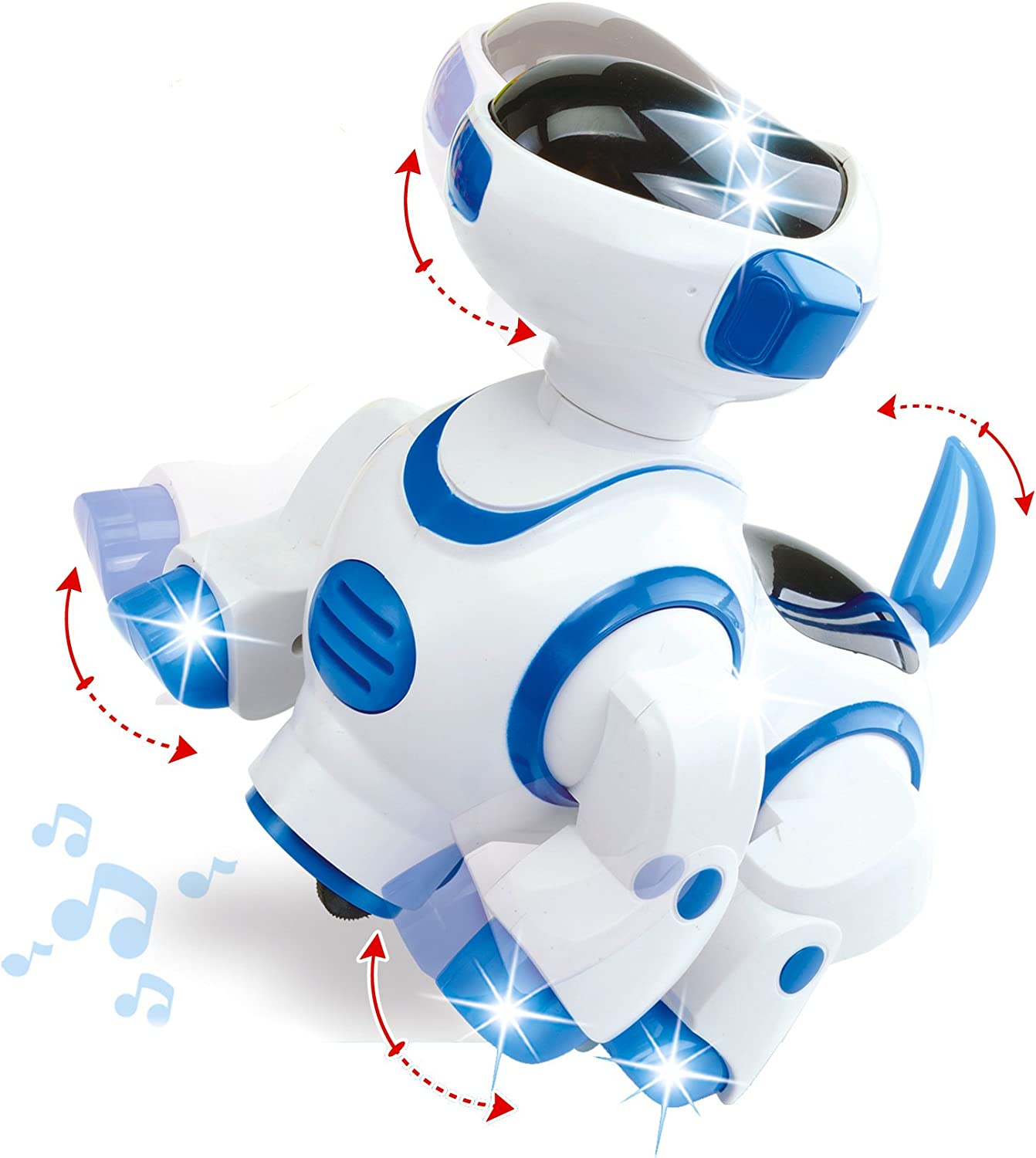 Smart Robot Dog Toy Bump and Go Electronic Pet Puppy - TopGiftz