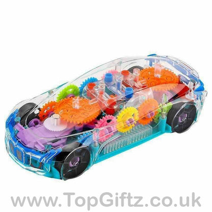 Car Transparent Toy Colourful Musical Light Sound Effect - TopGiftz