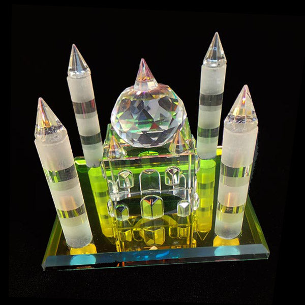 Taj Mahal, Crystal Ornament, Golden Temple, Mosque - TopGiftz