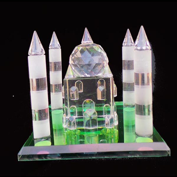 Taj Mahal, Crystal Ornament, Golden Temple, Mosque - TopGiftz