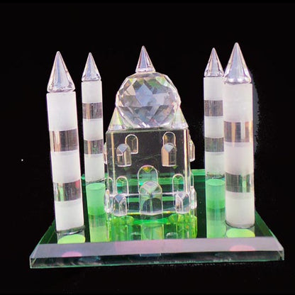 Taj Mahal, Crystal Ornament, Golden Temple, Mosque - TopGiftz