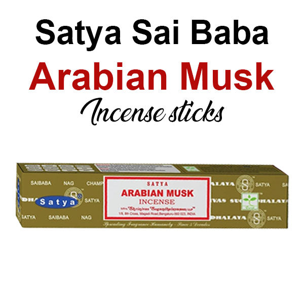 Arabian Musk Satya Sai Baba Incense Sticks 15 gms - TopGiftz
