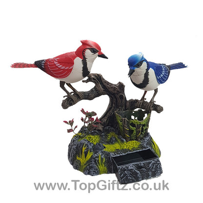 Battery Operated Electronic Birds Singing Moving & Chirping - TopGiftz