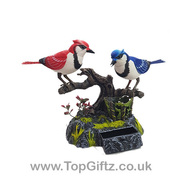 Battery Operated Electronic Birds Singing Moving & Chirping - TopGiftz