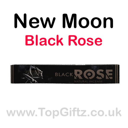 Black Rose Incense Sticks - New Moon - TopGiftz