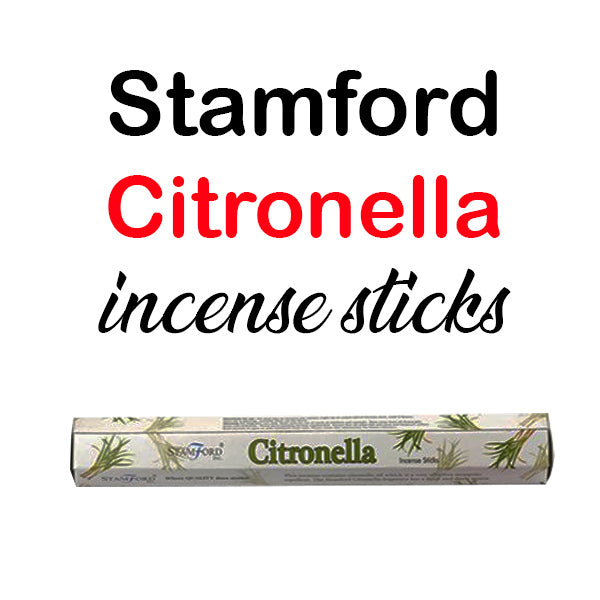Citronella Incense Sticks - Stamford Hexagon - TopGiftz