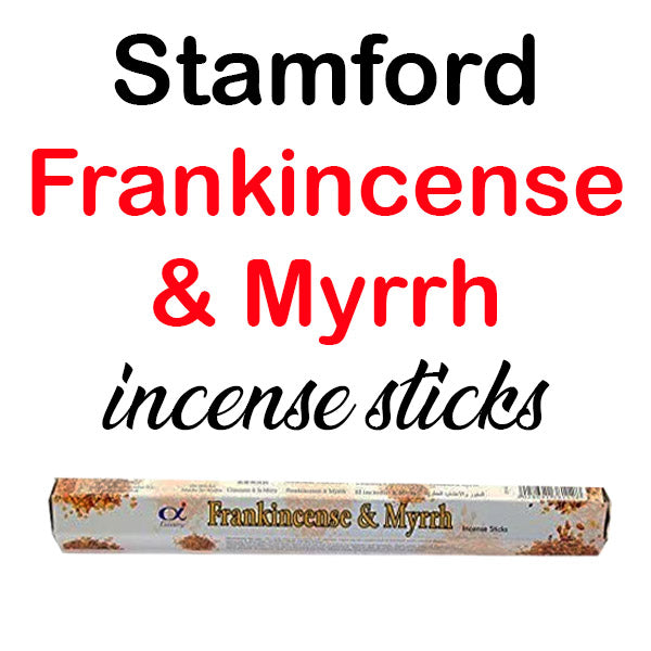 Frankincense & Myrrh Incense Sticks - Stamford Hexagon - TopGiftz