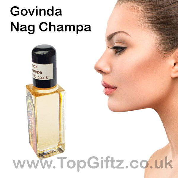 Nag Champa Burning Oil Govinda x 1 Bottle - TopGiftz
