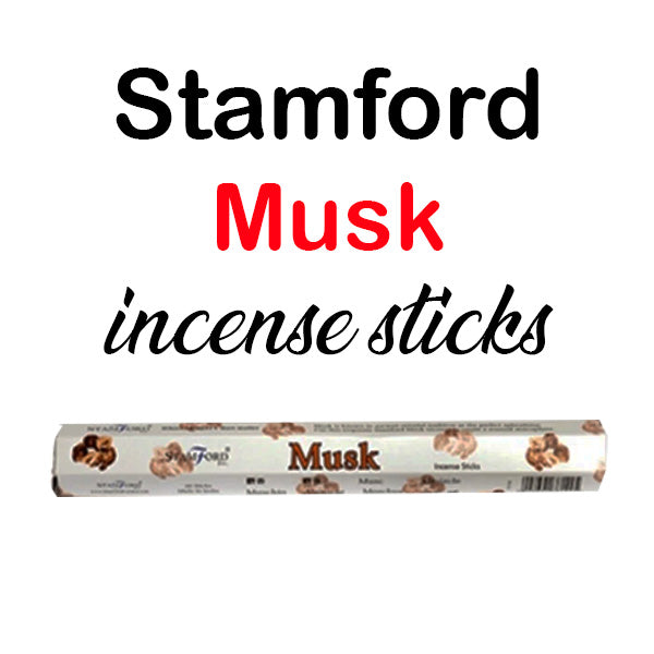 Musk Incense Sticks - Stamford Hexagon - TopGiftz