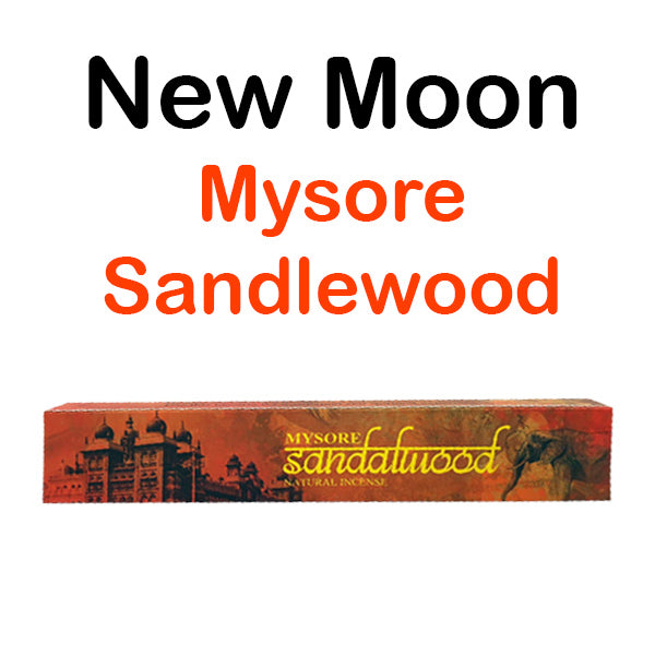Mysore Sandalwood Incense Sticks - New Moon - TopGiftz